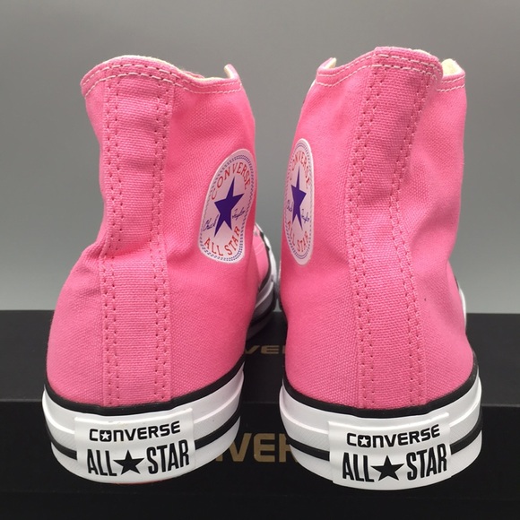 Converse CTAS Hi pink/white/blue WMNS sneakers - Picture 5 of 8